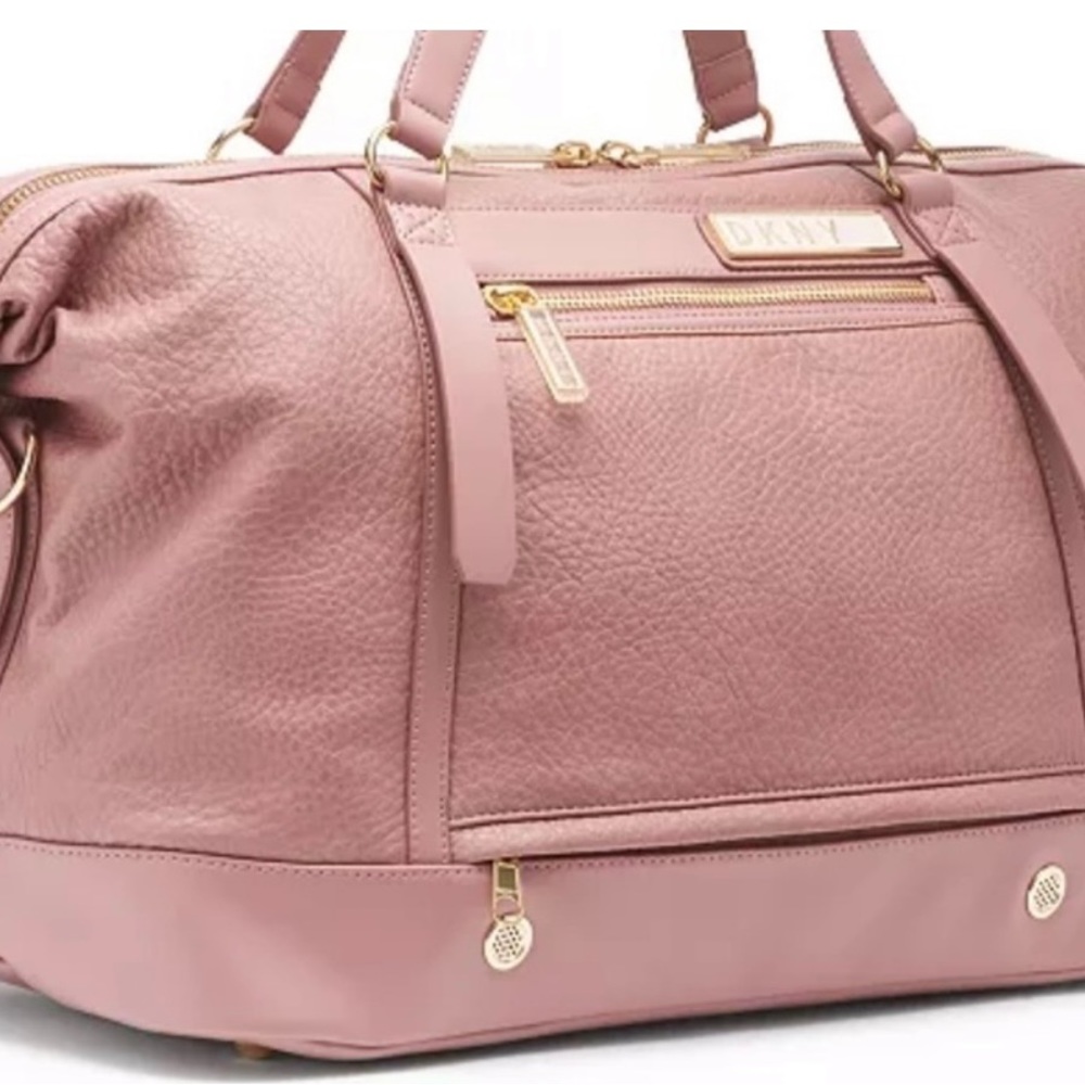 NWT DKNY Duffle Travel Weekender Bag in Primrose